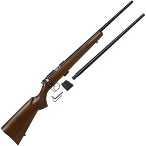 CZ 455 American Combo Blued Bolt Action Rifle - 22 Long Rifle & 17 HMR