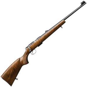 CZ 455 LUX Turkish Walnut/Blued Bolt Action Rifle - 22 Long Rifle - 20.5in