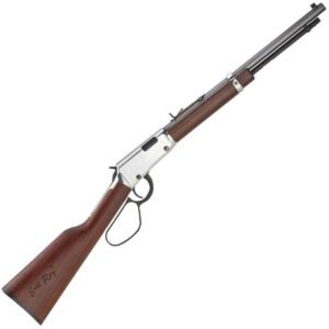 Henry Frontier Carbine Evil Roy Nickel/Walnut Lever Action Rifle