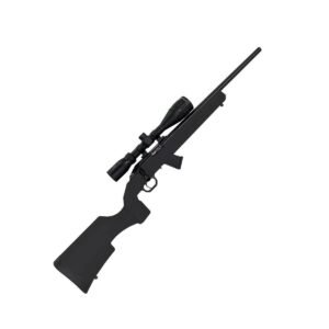 Howa M1100 Scoped Black Bolt Action Rifle - 17 HMR - 18in