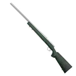 Remington 700 5-R Stainless Black/Green Bolt Action Rifle - 223 Remington - 24in