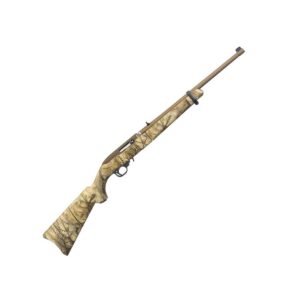 Ruger 10/22 Takedown Burnt Bronze/Go Wild Camo Semi Automatic Rifle - 22 Long Rifle ? 18.5in