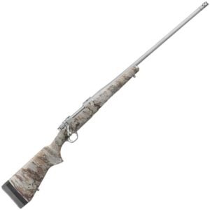 Ruger Hawkeye FTW Hunter Matte Stainless/Camo Bolt Action Rifle - 6.5 Creedmoor - 24in