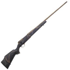 Weatherby Mark V Weathermark Limited Cerakote Black Bolt Action Rifle - 257 Weatherby Magnum - 26in